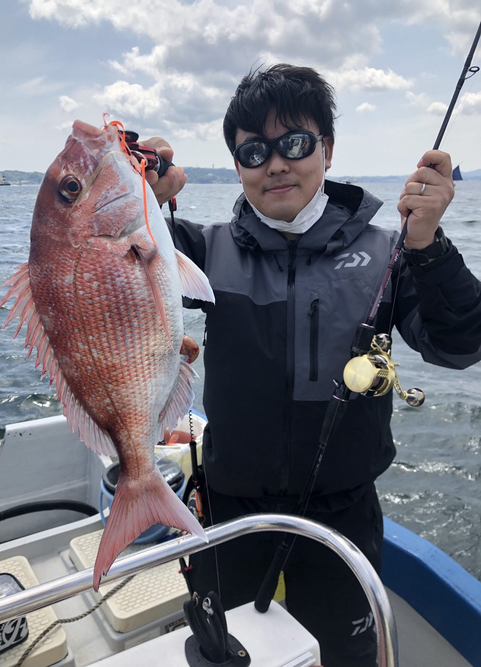 松井さんの釣果報告 イチカワフィッシングt R B Ring Assistで好調タイラバ 須江のブログ